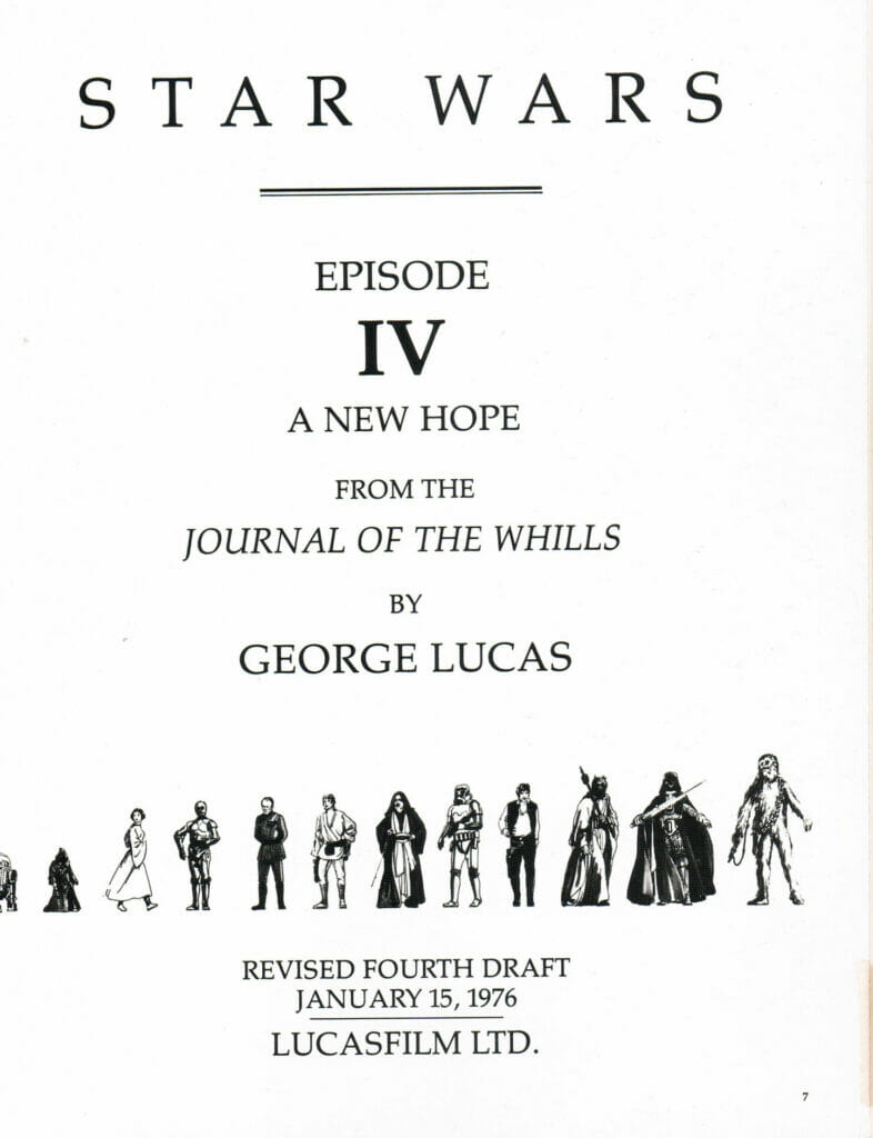 Star Wars: A New Hope: first act