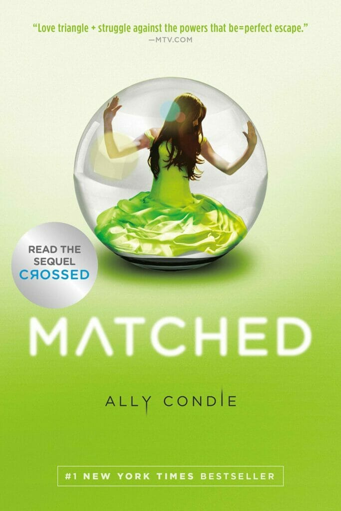 best teen dystopian books: matched