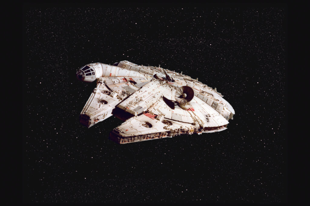 Biggest Starship in Star Wars: millennium falcon