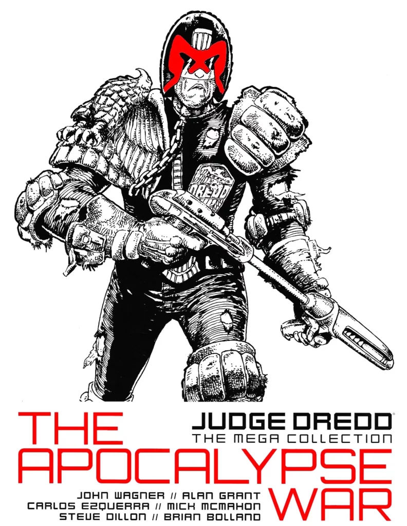 Books about the Apocalypse: judge dredd