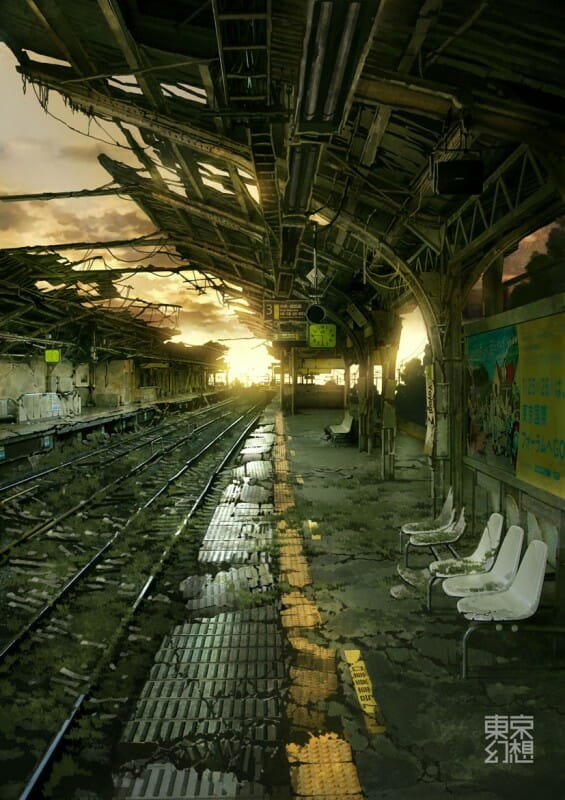 Post-Apocalyptic Art: reclaimed stations