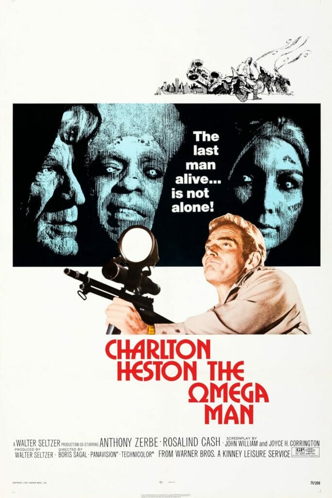 Sci-Fi Fantasy Movies of the 1970s: the omega man